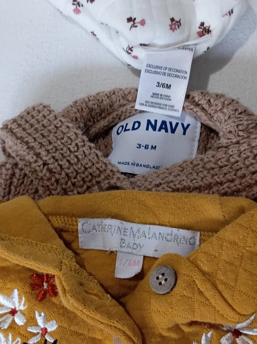 Catherine Malandrine Old Navy Cottagecore Hooded Cardigans Size 3/6M